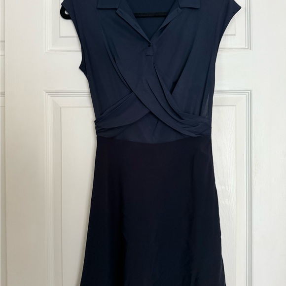 Sandro Navy dress - Picture 1 of 8